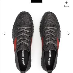 Opening ceremony glitter sneaker